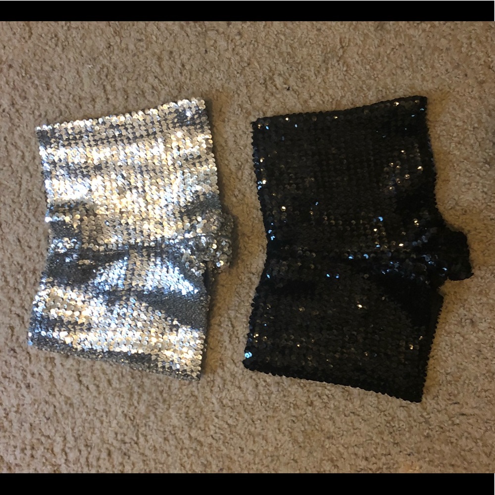 Sequin booty shorts